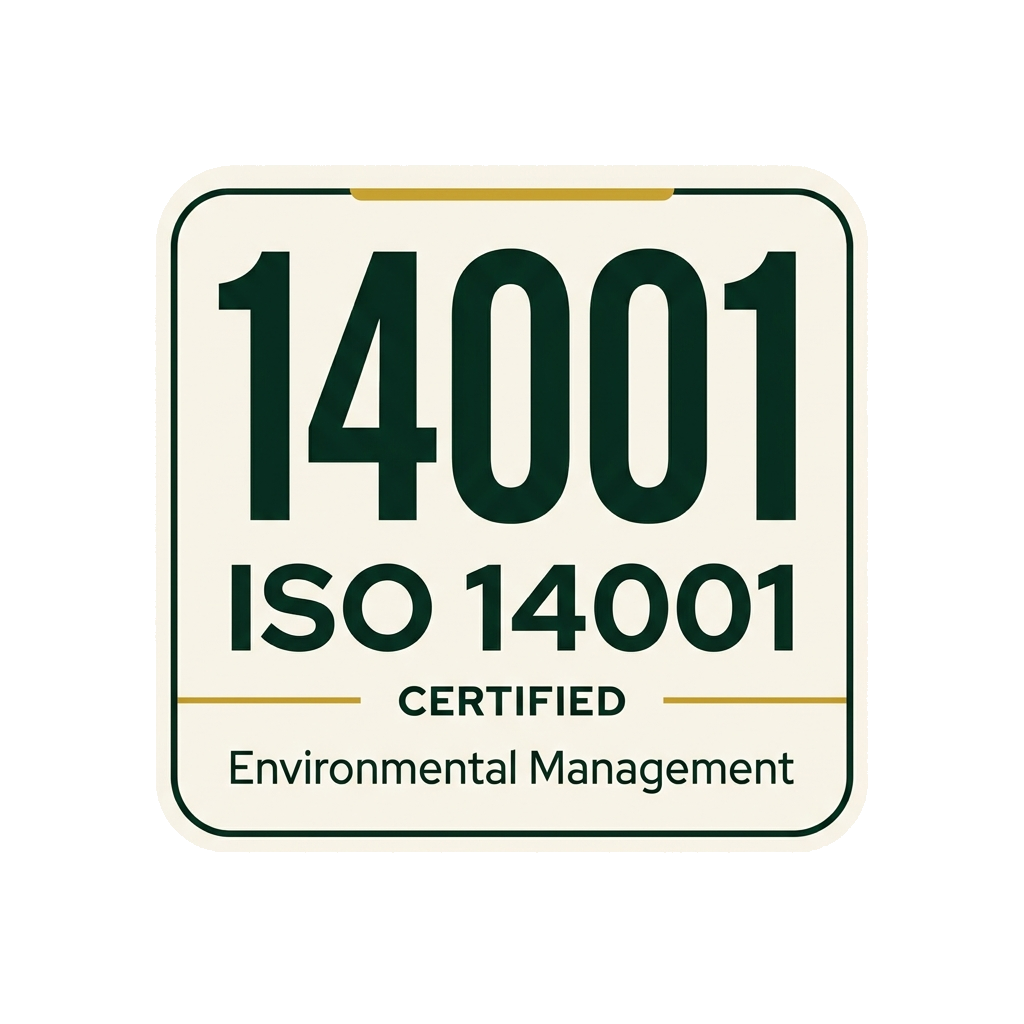 ISO 14001 Certified — Environmental Management